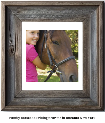 family horseback riding near me in Oneonta, New York